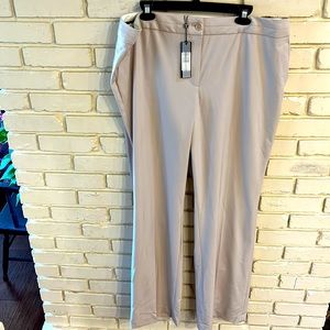 NWT Talbots Signature Dress Pants in Khaki Size 18L
